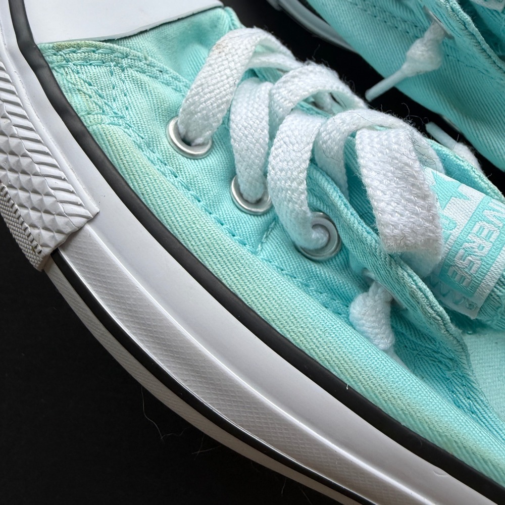Converse Chuck Taylor All Star Shoreline Slip Aqua Blue Womens 8 553076F - Picture 6 of 9
